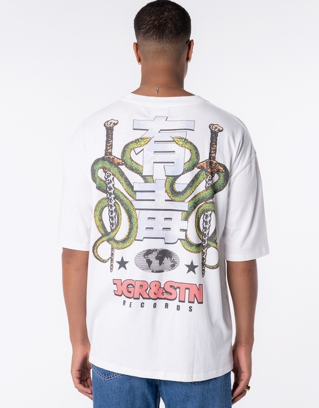 JGR & STN - Records Oversized Tee