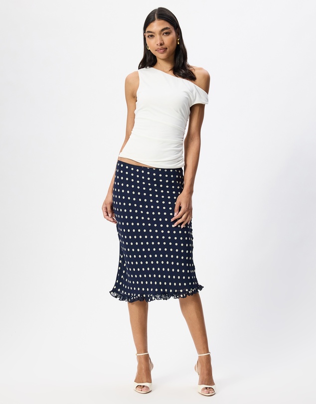 Reformation - Layla Knee Length Skirt
