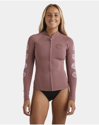 Billabong - Womens 1/1 Peeky Long Sleeve Wetsuit Top