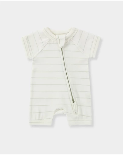 Susukoshi - Zip Suit Short Sleeves With Shorts