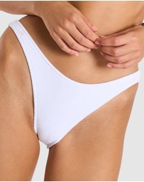 Banana Moon - Scrunchy Naida Ribbed High Leg Bikini Bottom