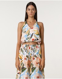 Zulu & Zephyr - Cotton Halter Top