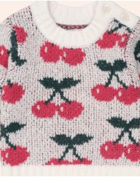 Huxbaby - Cherry Knit Pullover - Babies
