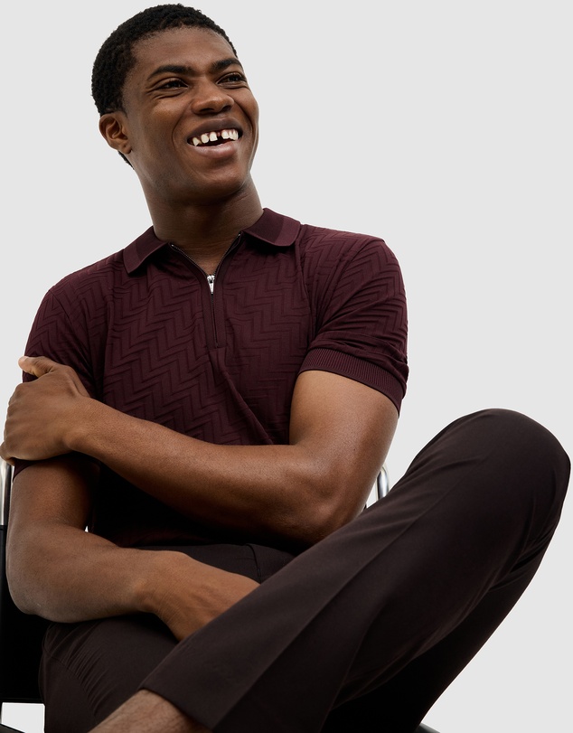Politix - Lee Zip-up Polo