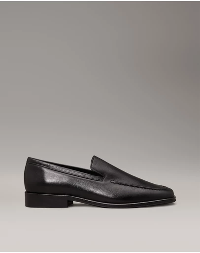 Calvin Klein - Leather Square Toe Loafers