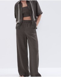 UNISON - Spot Wide Leg Pant