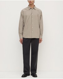 Assembly Label - Eddie Check Long Sleeve Shirt