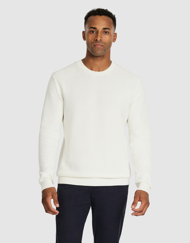 Tarocash - Idris Textured Crew Knit