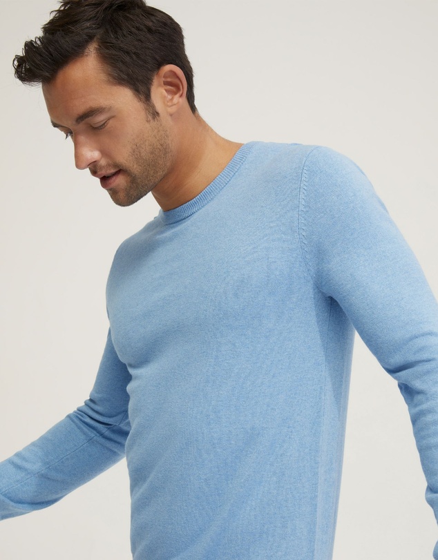 Oxford - Basic Crew Neck Cashmere Blend Top
