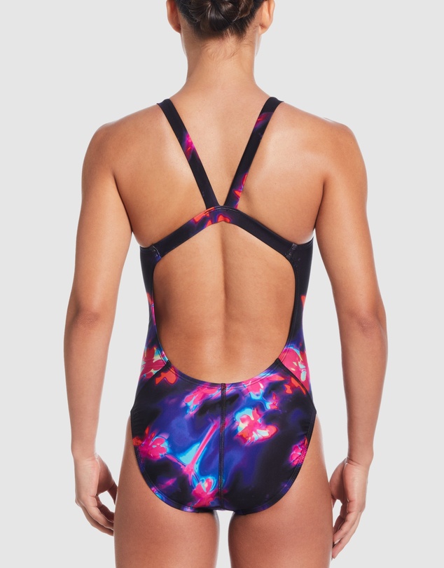 Nike - Hydrastrong Multi Print Fastback One-Piece