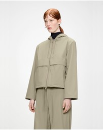 RAINS - Suva Hardshell Short String Women's Jacket Beige