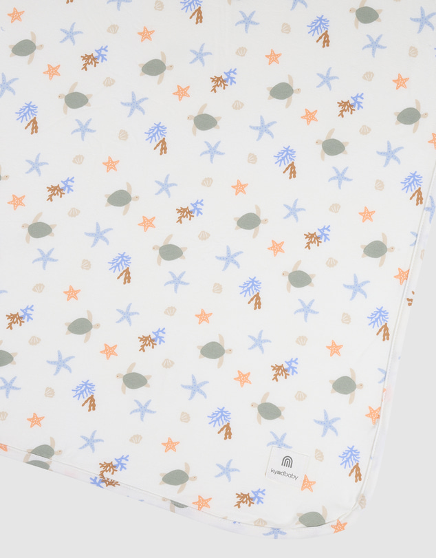 Kynd Baby - Large Stretchy Swaddle in Underwater World