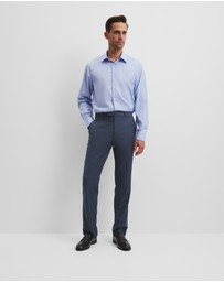 Country Road - Regular Fit Grid Check Travel Shirt