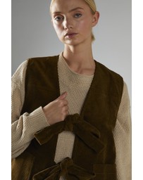 Glamorous - Tie-Front Gilet