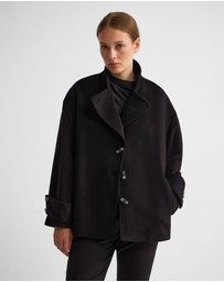 Oxford - Sarina Wool Blend Scarf Jacket