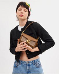 Coach - Coated Canvas Signature Tabby Shoulder Bag 20