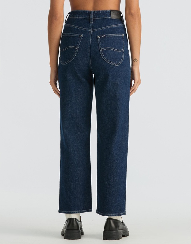 Lee - High Straight Crop Jeans