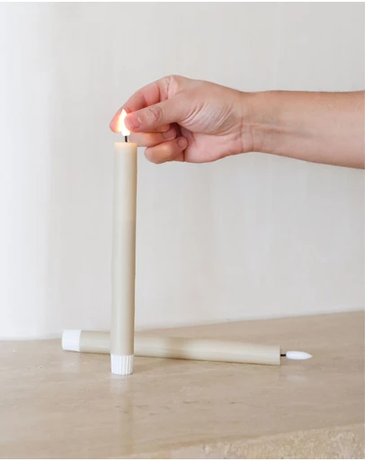 DESIGNSTUFF - VIAH LED Candle (Set of 2)