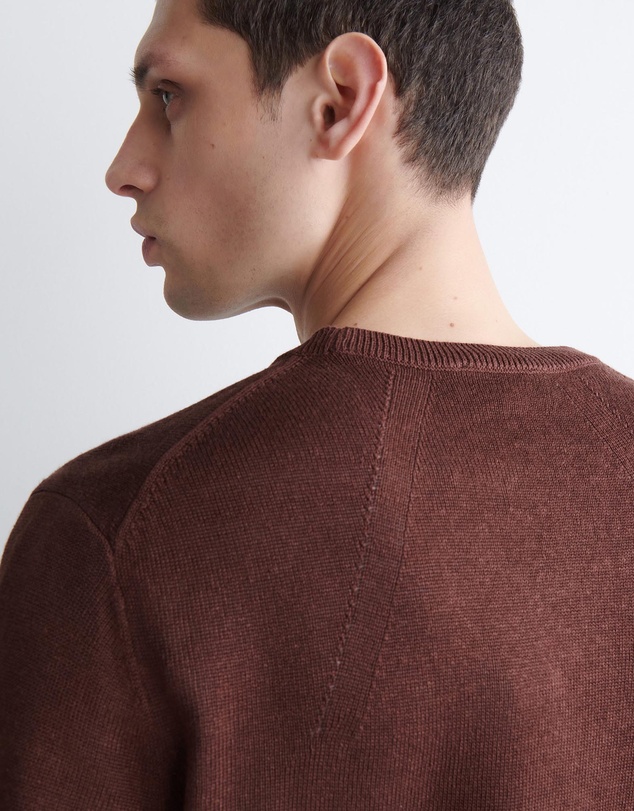 COS - Knitted Linen Crew-Neck Jumper