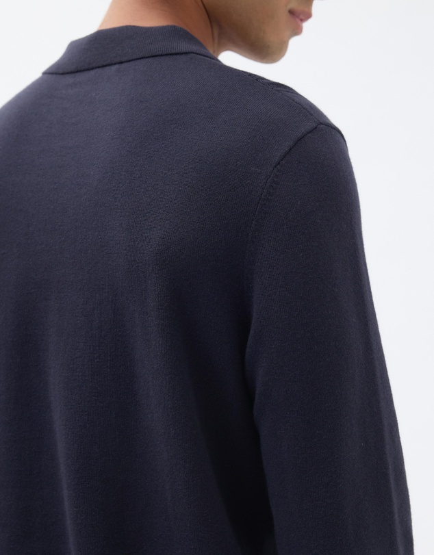 AERE - Silk Blend Textured Knit Shirt