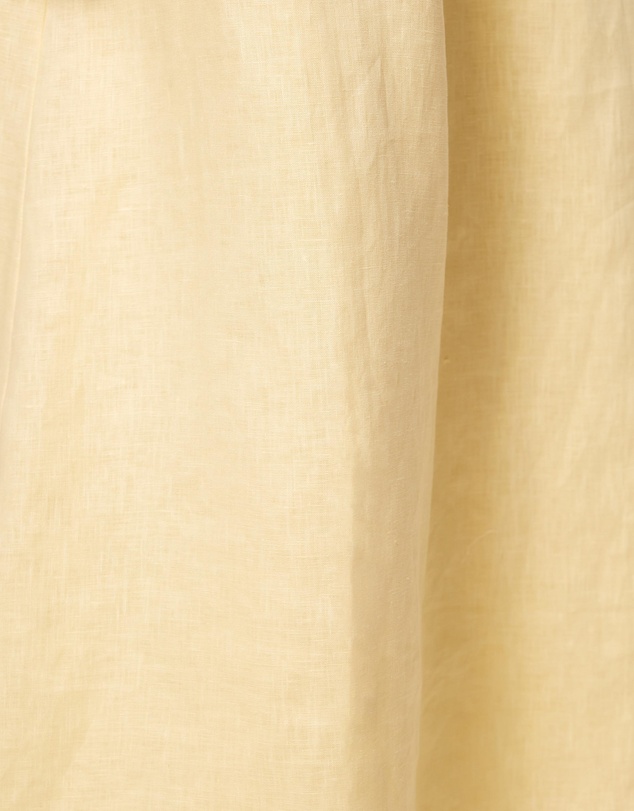 AERE - Tali Linen Cross Back Midi Dress