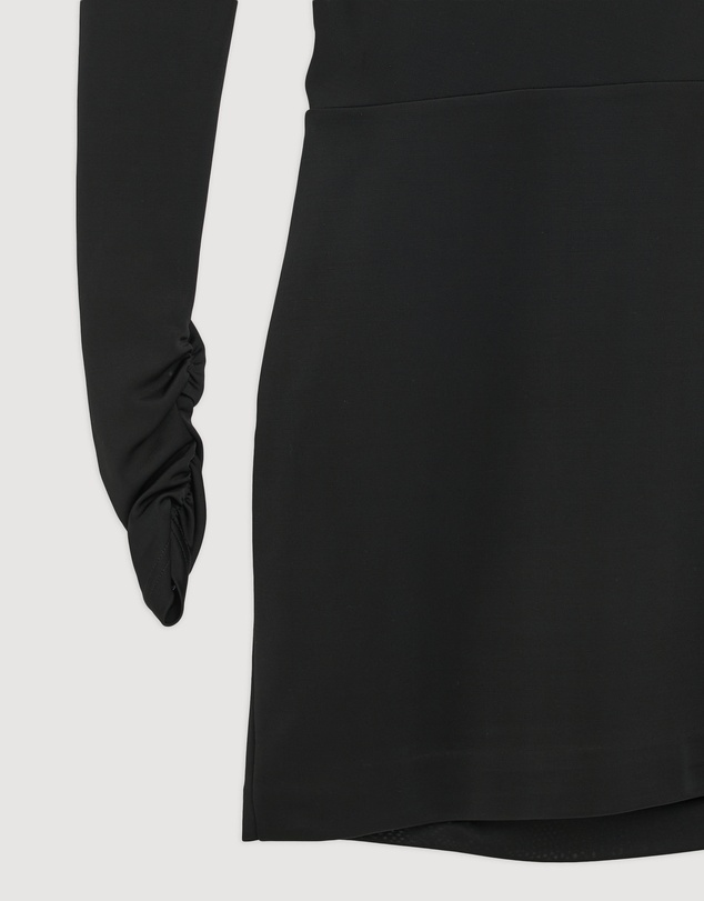 Revibe - Repaired Rebecca Vallance Erin LS Mini Dress - AU 10