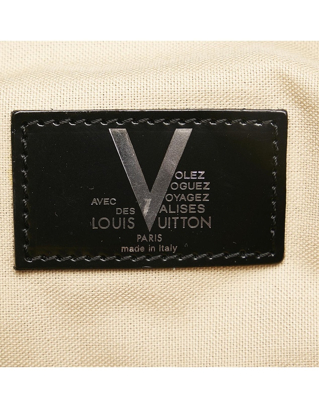 Pre-Loved by Azura Reborn - Pre-Loved Louis Vuitton Grimaud Vail Blanket Wool and Leather Trim Top Zip Bag