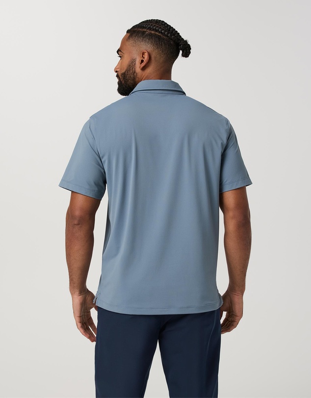 Vuori - SS Golf Polo New Fabric & Stripes