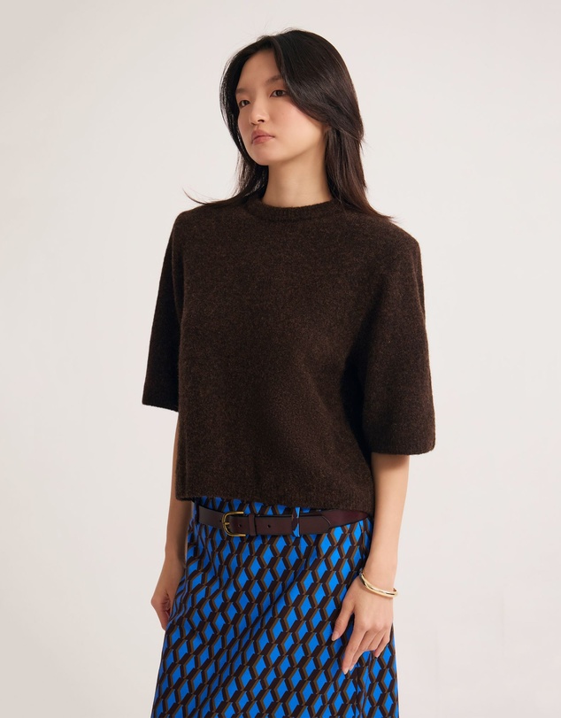 Oxford - Leeta Wool Knitted T Shirt