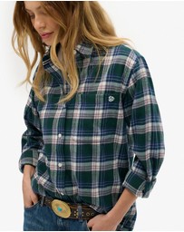 Superdry - Check Flannel Boyfriend Shirt