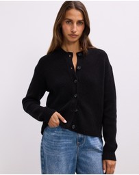 The Fated - Maia Round Neck Knit Cardigan