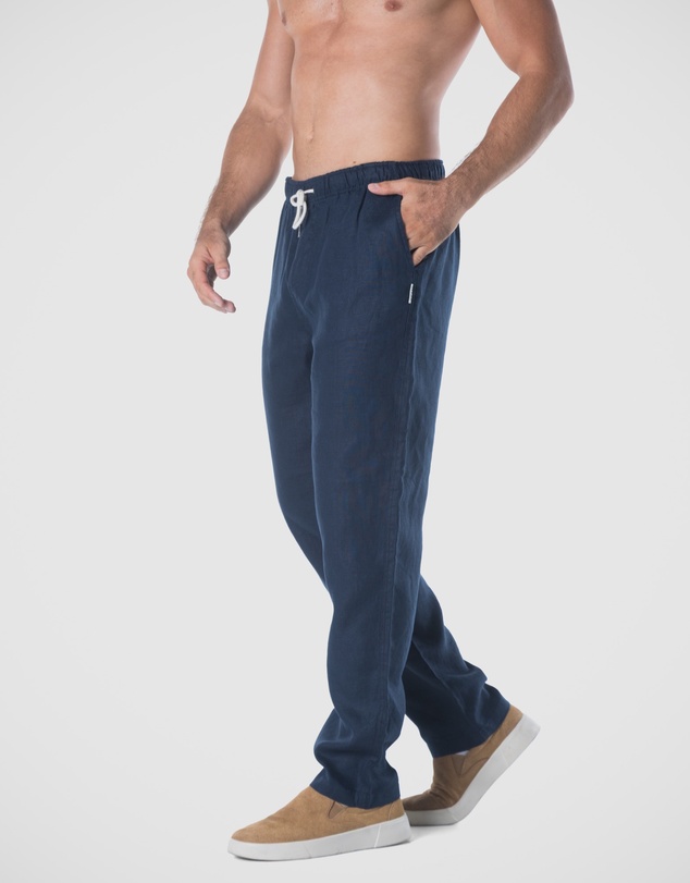 Coast Clothing - Coast Linen Pant - Navy