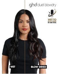 ghd - NEW duet blowdry 2-in1 Blowdry Brush in Sun-Kissed Peach