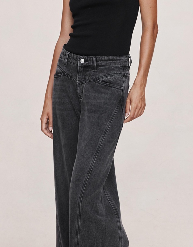 Marle - Cross Stitch Barrel Jeans