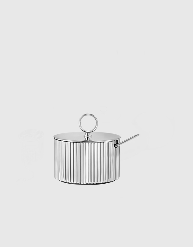 Georg Jensen - Bernadotte Sugar Bowl Inlcuding Spoon