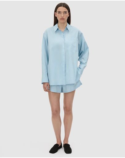 Baby Blue Stripe