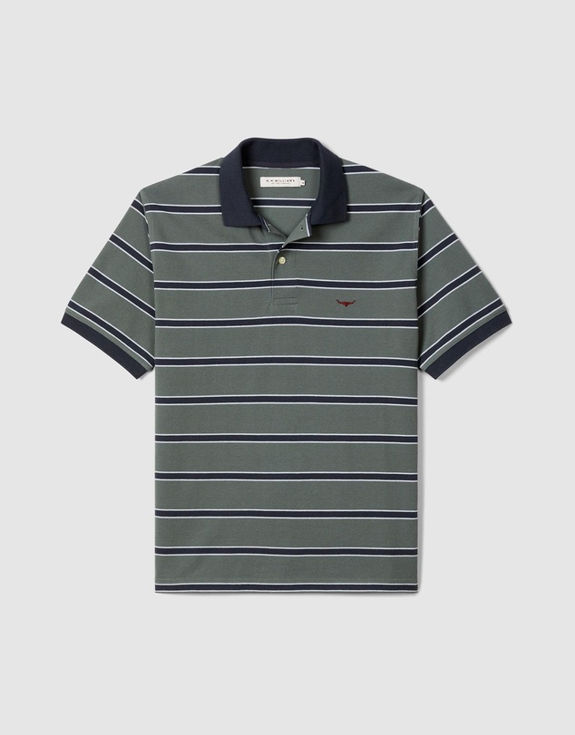R.M.Williams - Brunswick Stripe Polo