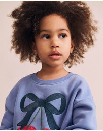 Huxbaby - Cherry Bow Sweatshirt - Babies-Kids