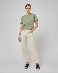 DRICOPER DENIM - Clare Oil Green Tee