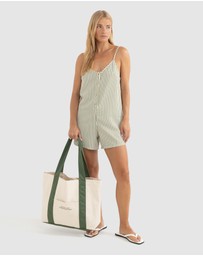 Rhythm - Cove Stripe Adjustable Rompers