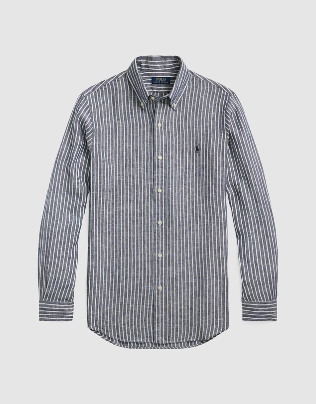Polo Ralph Lauren - Custom Fit Striped Linen Shirt