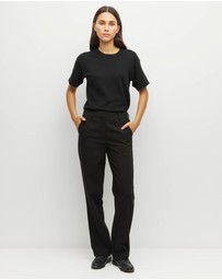 JH Lounge - JHL Luxe Tank (Luxe Cotton Cashmere) Black
