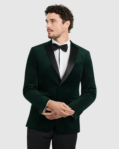 Tarocash - Imperium Velvet Tuxedo Jacket