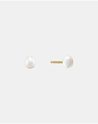 SAINT VALENTINE - Mini Pearl Studs - Gold
