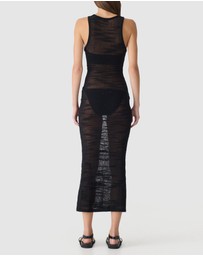 Bassike - Textured Knitted Dress