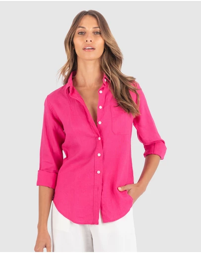 CAMIXA - IRIS Linen Shirt