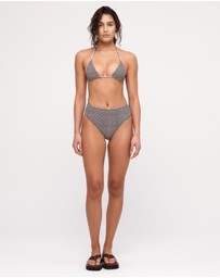 Zulu & Zephyr - Reversible Tie Triangle Top