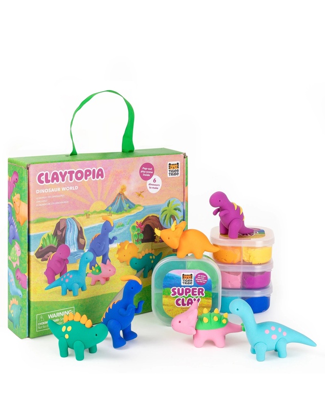 Tiger Tribe - Claytopia - Dinosaur World