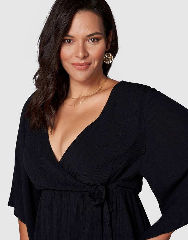 Something 4 Olivia - Salma Wrap Blouse