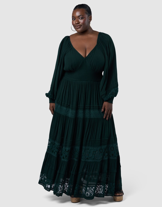 The Poetic Gypsy - Sunset Shadows Maxi Dress